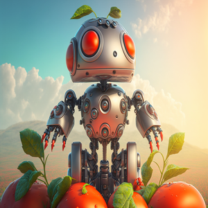 AI Robots and the Tomato: A Historical Tale of Technological Advancement image