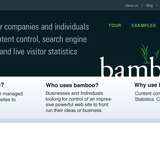Bamboo Product Website