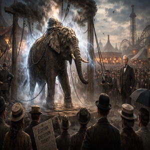 Content Wars Chapter 3: Corporate Propaganda via Live Electrocution  image