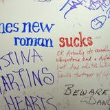 Laura Franz! One the best comments on someones graffiti