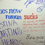 Laura Franz! One the best comments on someones graffiti