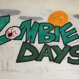Zombie Days Inked Sketch