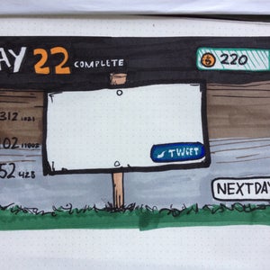 The opening screen for Zombie Dayz image